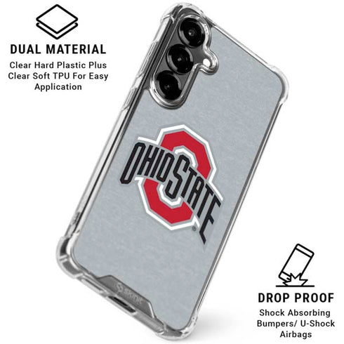 Ohio State University OSU Logo Galaxy S26 Plus Clear Case