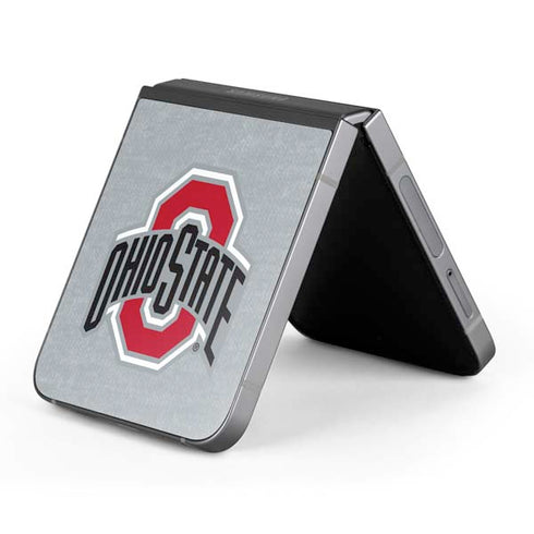 Ohio State University OSU Logo Galaxy Z Flip6 Skin