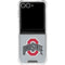 Ohio State University OSU Logo Galaxy Z Flip7 Clear Case