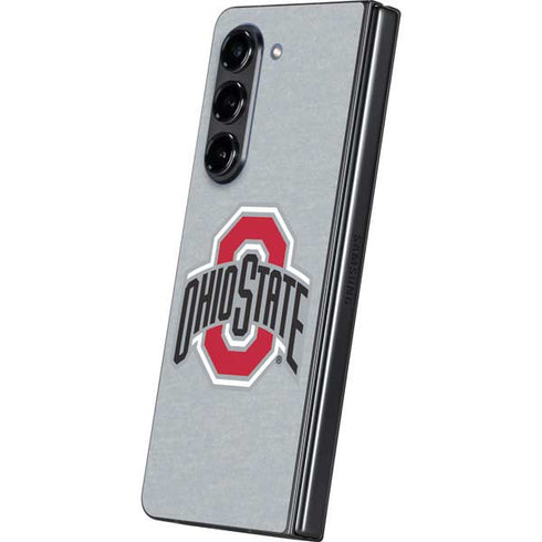Ohio State University OSU Logo Galaxy Z Fold5 5G Skin