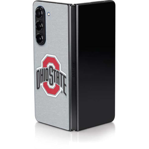 Ohio State University OSU Logo Galaxy Z Fold5 5G Skin