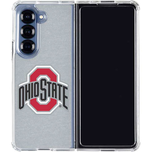 Ohio State University OSU Logo Galaxy Z Fold6 Clear Case