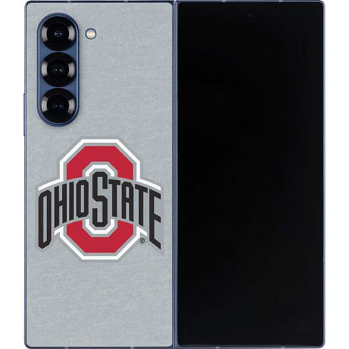 Ohio State University OSU Logo Galaxy Z Fold6 Skin