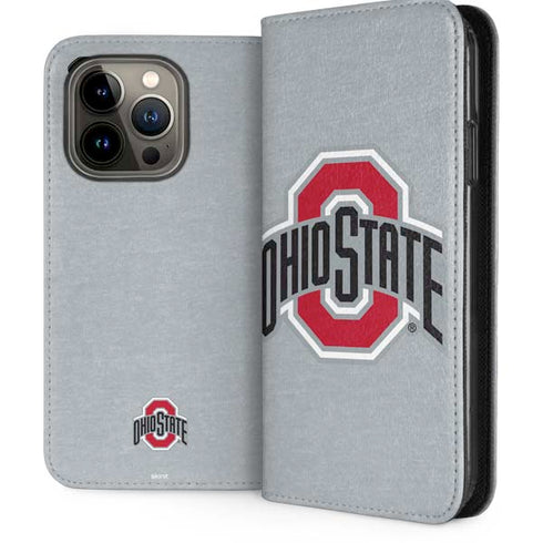 Ohio State University OSU Logo iPhone 13 Pro Folio Case