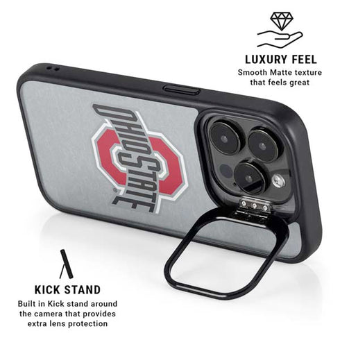 Ohio State University OSU Logo iPhone 13 Pro Kickstand Case