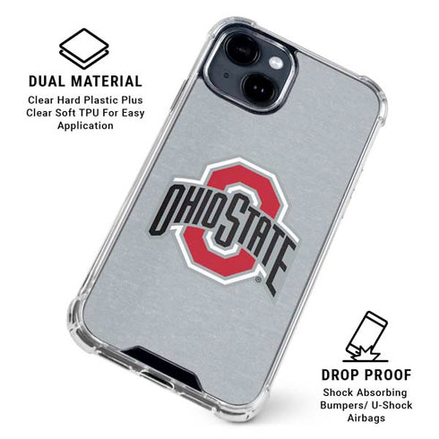 Ohio State University OSU Logo iPhone 15 Clear Case