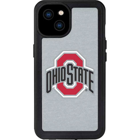 Ohio State University OSU Logo iPhone 15 Plus Waterproof Case