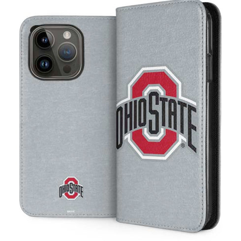 Ohio State University OSU Logo iPhone 15 Pro Folio Case