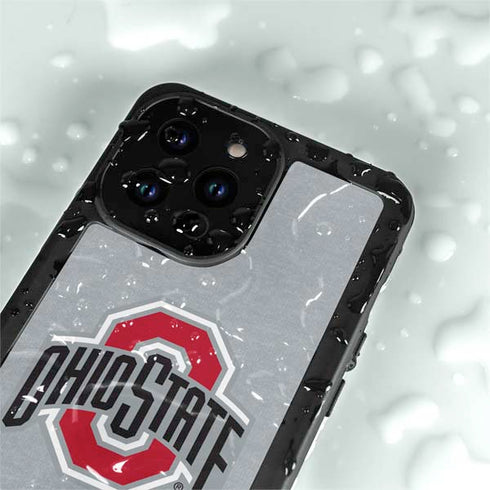 Ohio State University OSU Logo iPhone 15 Pro Waterproof Case