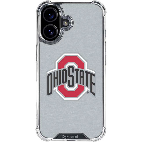 Ohio State University OSU Logo iPhone 16 Plus Clear Case