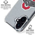 Ohio State University OSU Logo iPhone 16 Plus Clear Case