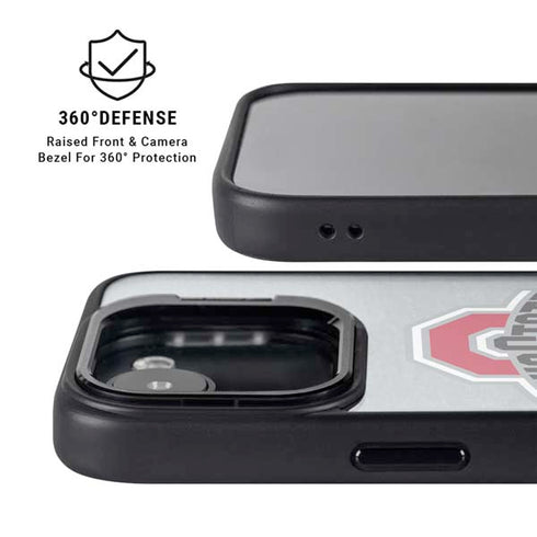 Ohio State University OSU Logo iPhone 16e Kickstand Case