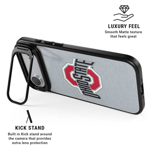 Ohio State University OSU Logo iPhone 17 Air Kickstand Case