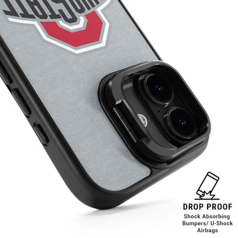 Ohio State University OSU Logo iPhone 17 Kickstand Case