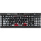 Ohio State University OSU Logo K95 RGB PLATINUM Mechanical Gaming Keyboard Skin