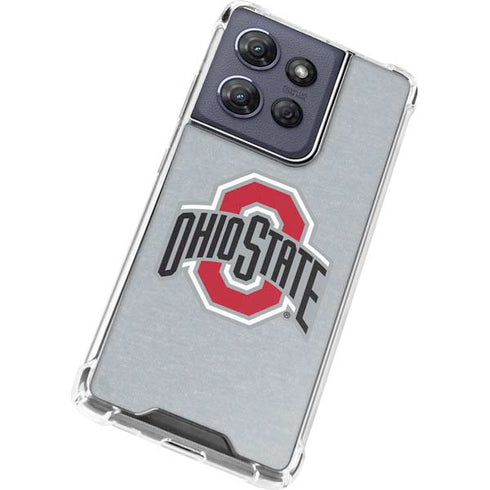 Ohio State University OSU Logo Moto G 5G (2025) Clear Case