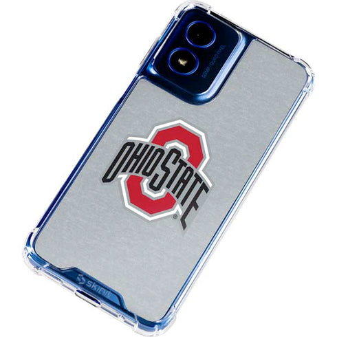 Ohio State University OSU Logo Moto G Play 4G (2024) Clear Case