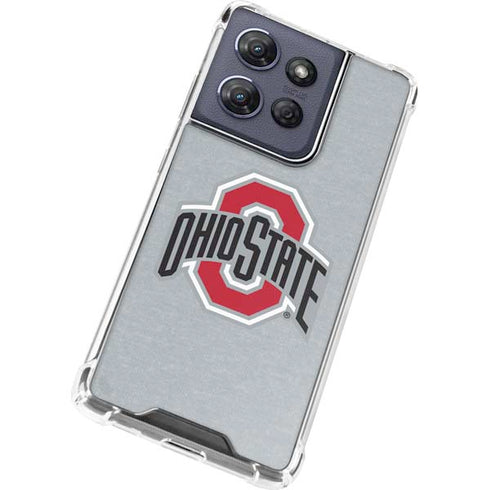 Ohio State University OSU Logo Moto G Play 5G (2025) Clear Case
