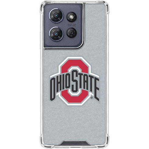 Ohio State University OSU Logo Moto G Power 5G (2025) Clear Case