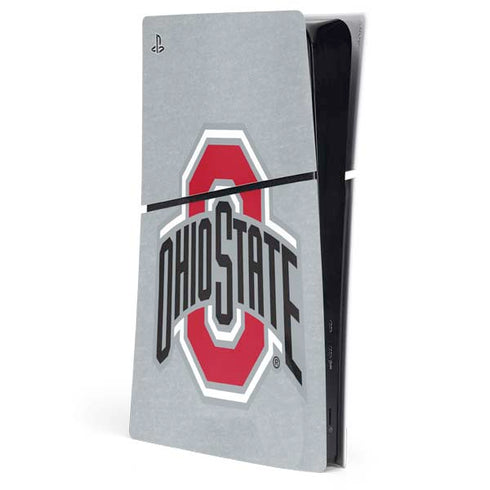 Ohio State University OSU Logo PS5 Slim Digital Edition Console Skin