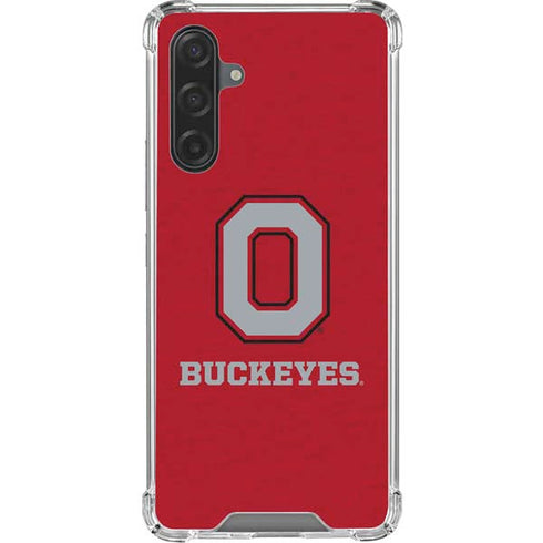 Ohio State University OSU O Galaxy A17 Clear Case