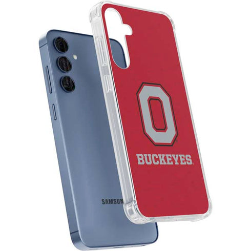 Ohio State University OSU O Galaxy A35 5G Clear Case