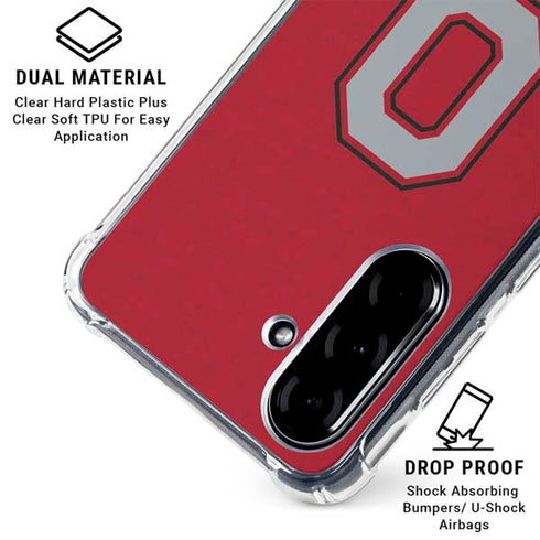 Ohio State University OSU O Galaxy A36 5G Clear Case