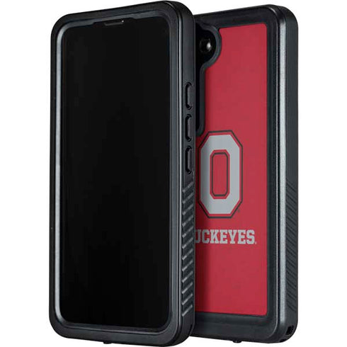 Ohio State University OSU O Galaxy S24 Plus Waterproof Case