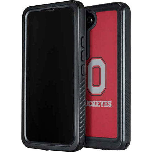 Ohio State University OSU O Galaxy S24 Waterproof Case