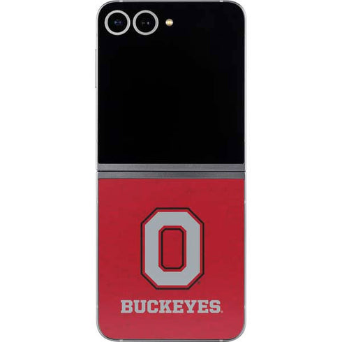 Ohio State University OSU O Galaxy Z Flip6 Skin