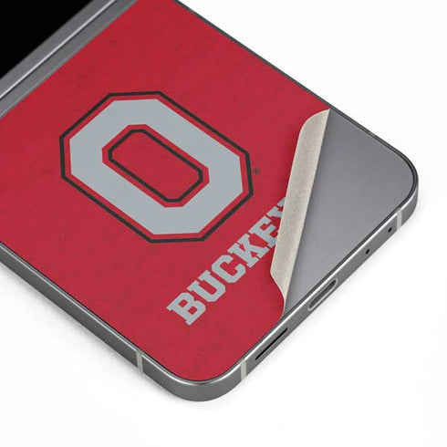 Ohio State University OSU O Galaxy Z Flip6 Skin