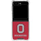 Ohio State University OSU O Galaxy Z Flip6 Clear Case