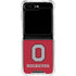 Ohio State University OSU O Galaxy Z Flip6 Clear Case