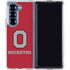 Ohio State University OSU O Galaxy Z Fold6 Clear Case