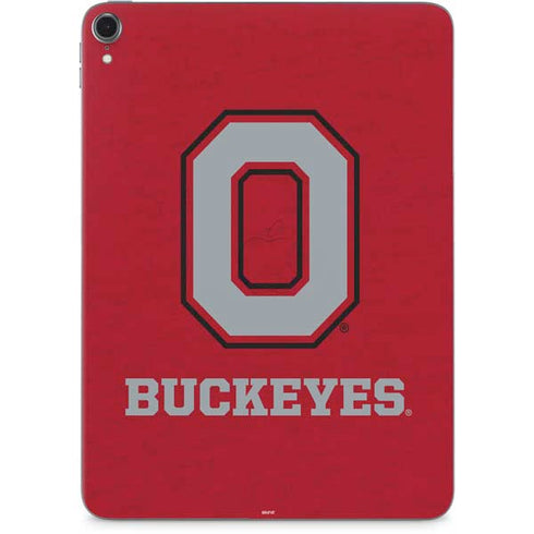 Ohio State University OSU O Apple iPad Pro Skin