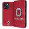 Ohio State University OSU O iPhone 15 Plus Folio Case