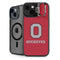 Ohio State University OSU O iPhone 15 Plus Kickstand Case