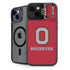 Ohio State University OSU O iPhone 15 Plus Kickstand Case