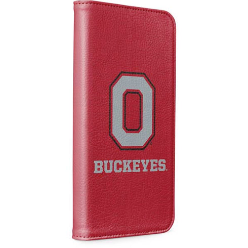 Ohio State University OSU O iPhone 15 Pro Folio Case