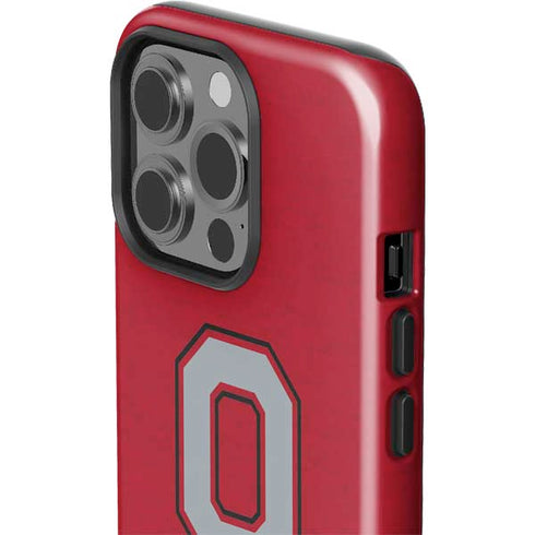 Ohio State University OSU O iPhone 15 Pro Impact Case