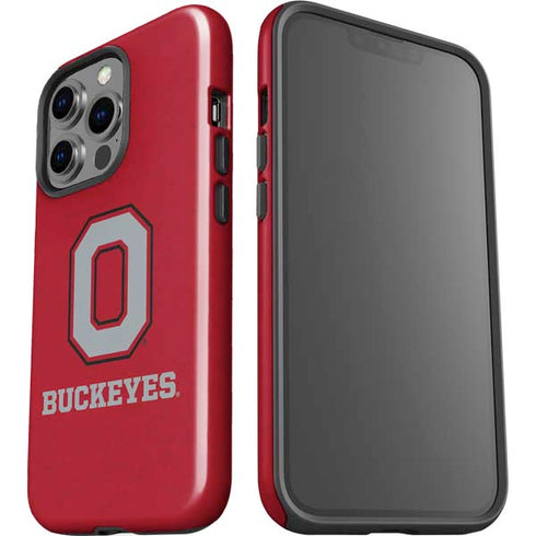Ohio State University OSU O iPhone 15 Pro Impact Case