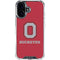 Ohio State University OSU O iPhone 16 Plus Clear Case