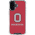 Ohio State University OSU O iPhone 16 Plus Clear Case