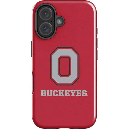 Ohio State University OSU O iPhone 16 Plus Impact Case