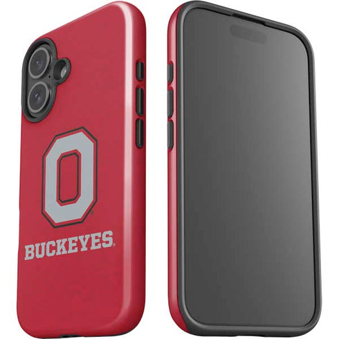 Ohio State University OSU O iPhone 16 Plus Impact Case
