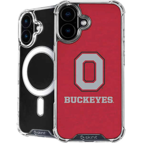 Ohio State University OSU O iPhone 16 Plus MagSafe Case