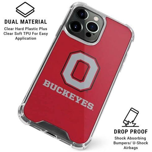 Ohio State University OSU O iPhone 16 Pro Max Clear Case