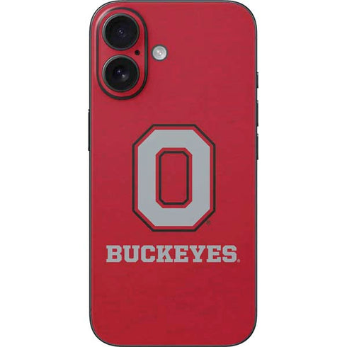 Ohio State University OSU O iPhone 16 Skin