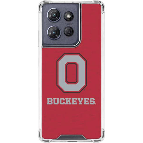 Ohio State University OSU O Moto G 5G (2025) Clear Case