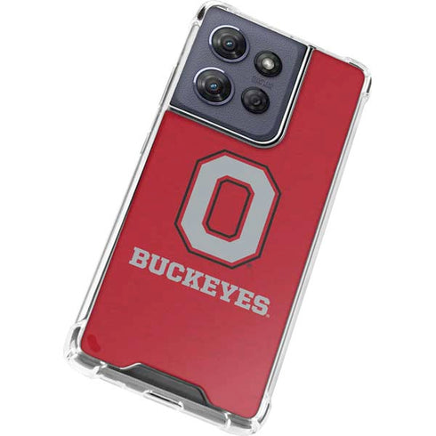 Ohio State University OSU O Moto G 5G (2025) Clear Case